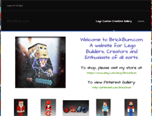 Tablet Screenshot of brickbum.com
